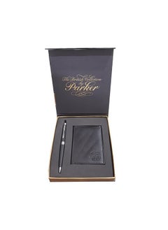 PARKER Parker Aster Matte Black CT Ball Pen with Credit Card Holder (Free)  - Image 1