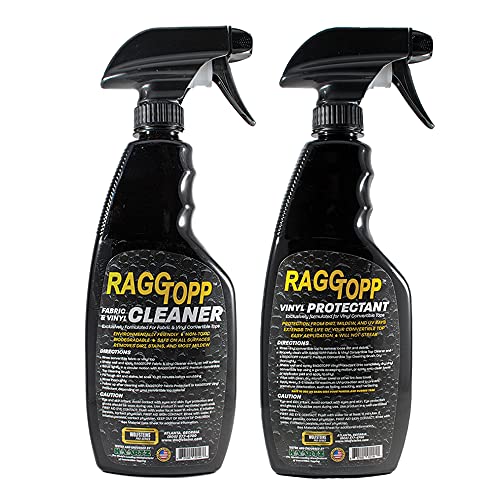 Raggtopp Convertible Top Vinyl Cleaner & Protectant Kit 16 ounce - Image 2