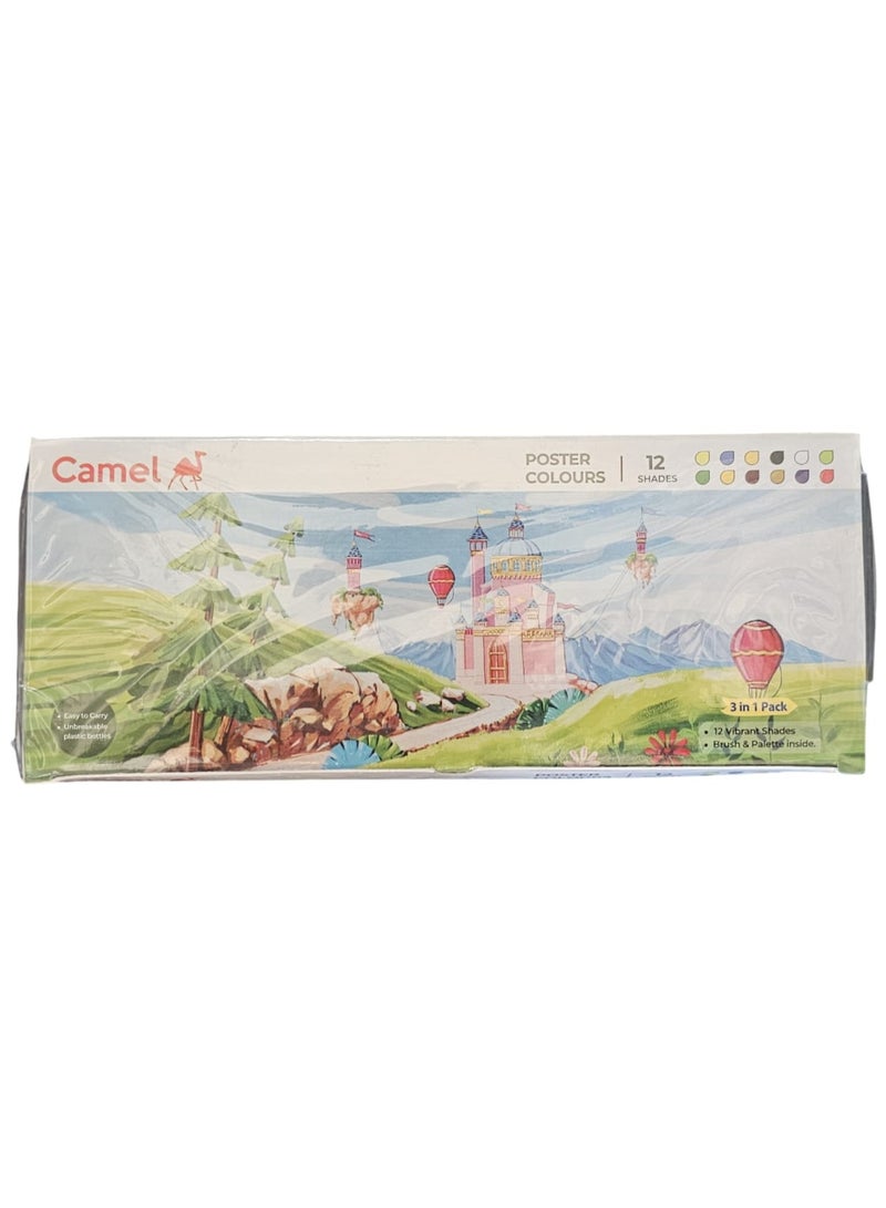 كاميل ألوان ملصقات CAMEL - عبوة 3 في 1 - Image 1