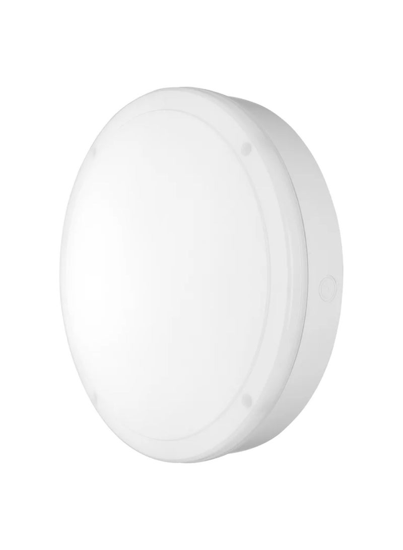 OSRAM Ledvance IP65 Bulkhead 20 Watts 3000k Warm White, White Round - Image 1