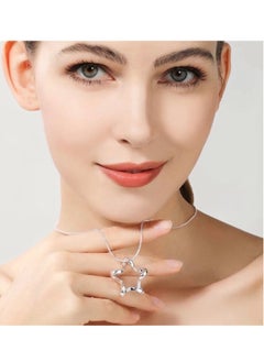 Elegant 925 Sterling Silver Necklace For Women