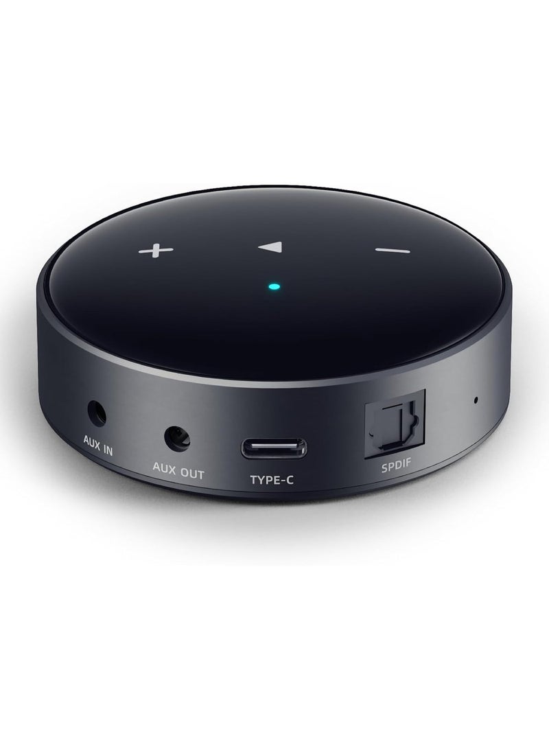 وييم جهاز بث الصوت اللاسلكي WiiM Mini AirPlay2، ستيريو متعدد الغرف، مضخم صوت مسبق، يعمل مع المساعدين الصوتيين Alexa وSiri، بث الصوت عالي الدقة من Spotify وAmazon Music والمزيد - Image 1