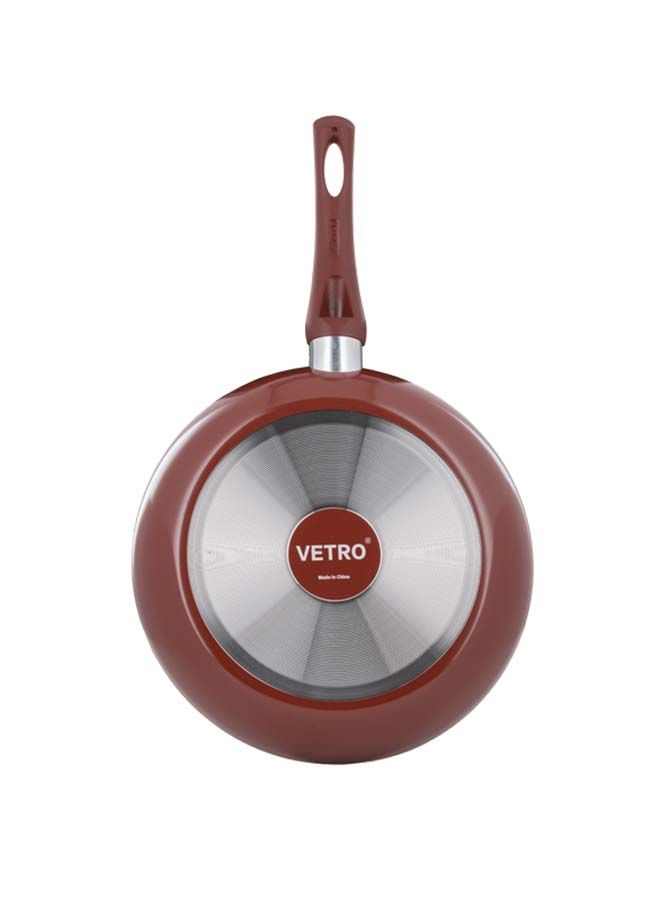 Alsaif Vetro Fry Pan Non Stick  28Cm  Black/Red K79704/1/28 - Image 2