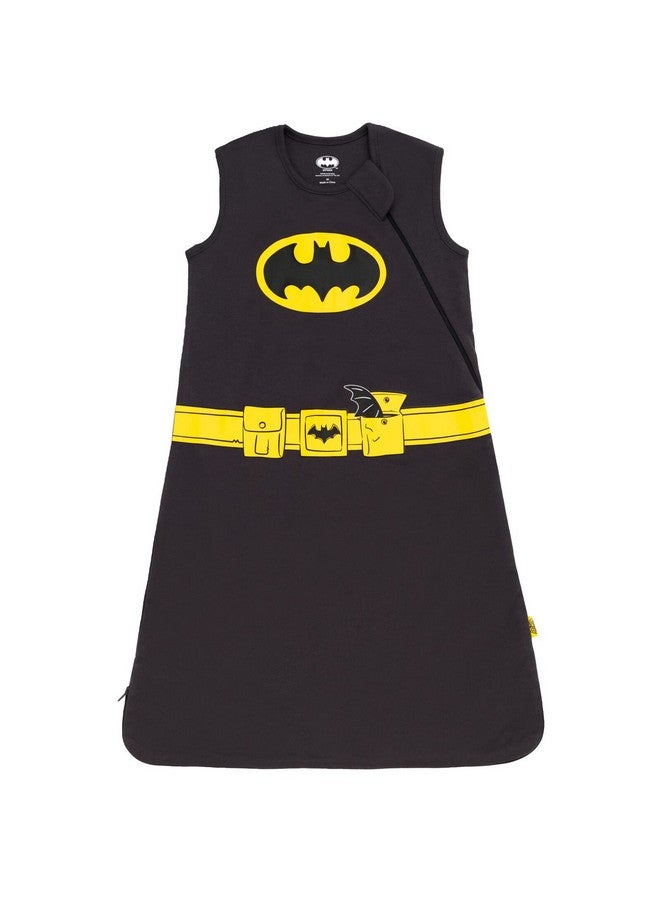 DC Comics Batman Mens 2 Pack Zip Up Sleep Sacks Black/Yellow X-Small - Image 3