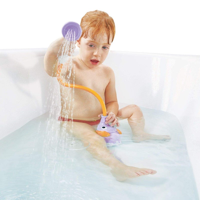 Yookidoo Baby Bath Shower Head - Elephant Water Pump and Trunk Spout - for Newborn Babies in Tub Or Sink - Image 4