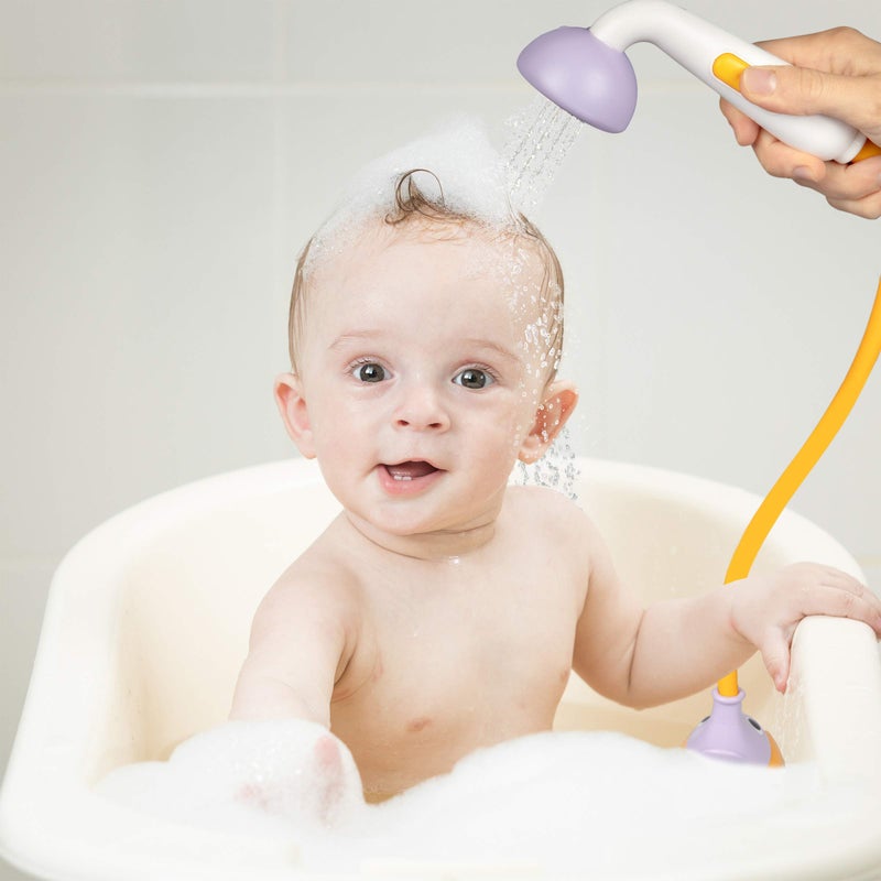 Yookidoo Baby Bath Shower Head - Elephant Water Pump and Trunk Spout - for Newborn Babies in Tub Or Sink - Image 3