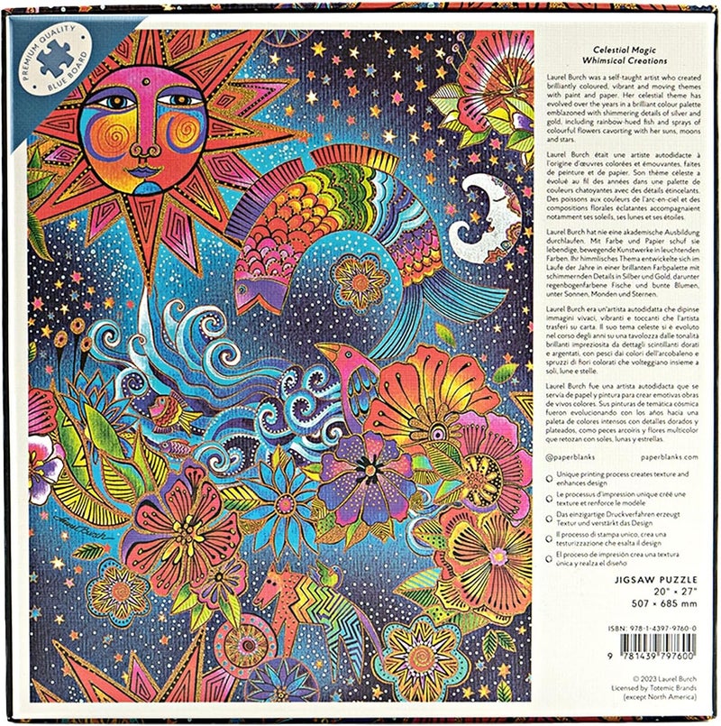 Paperblanks Celestial Magic (Whimsical Creations) 1000 Piece Jigsaw Puzzle - Image 2