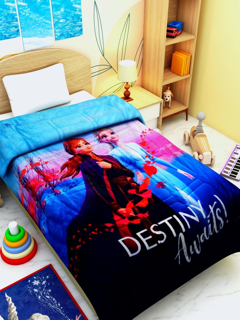 Athom Living Disney Princess Kids Comforter 300 GSM 135x220 cm