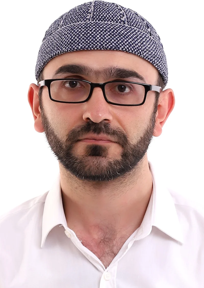 İhvan Online Winter Velvet Skullcap - Navy Blue