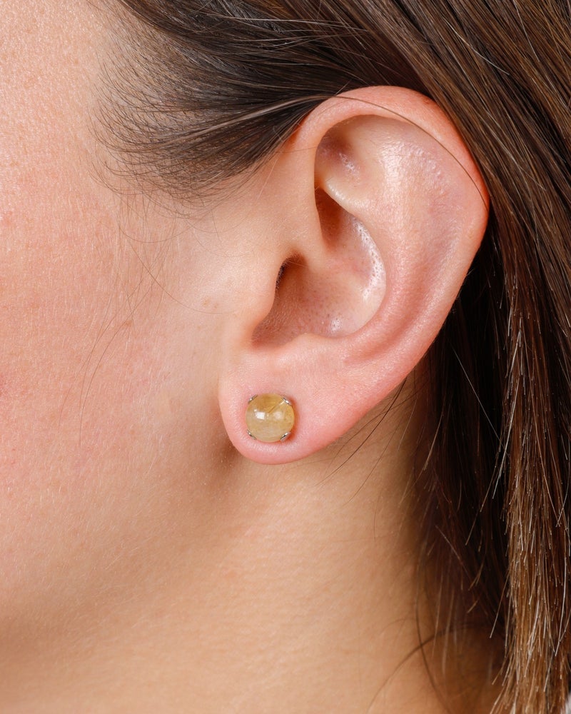 İlterus Natural Stone Citrine Earring  - Image 1