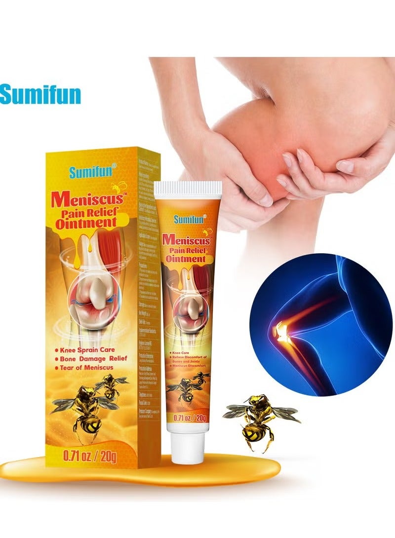 Sumifun Pain Relief Balm - Relieve pain in neck, shoulders, back, hips, joints, muscles, knees, and feet  - Image 1