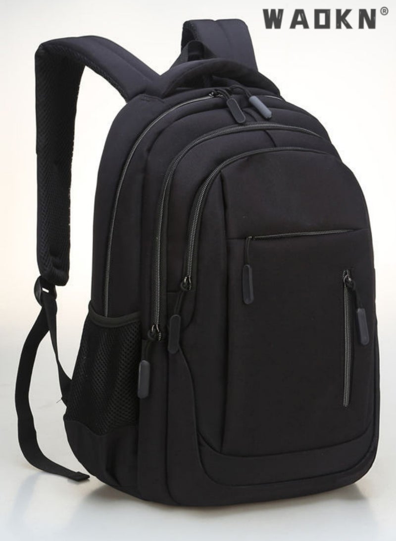 WAOKN Laptop Backpack for Men & Women Business Travel Backpack,Business Laptop Backpacks with USB Charging Port,Large Water Resistant College School Computer Bag Backpack Fits 15.6 Inch Laptop Notebook - Image 3