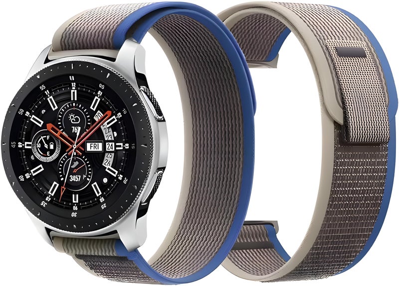Next Store 22mm Nylon Strap Compatible with Huawei Watch GT4/GT5/GT3 Pro, Galaxy Gear S3 46mm, Amazfit GTR3/GTR4 - Image 1