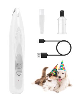 Excefore Dog Paw Trimmer for Grooming, Rechargeable Cordless Low Noise Cat Hair Trimmer, Small Pet Hair Shaver with LED Light, for Dogs Cats Trimming Around Paws, Eyes, Ears, Face, Rump  - Image 1