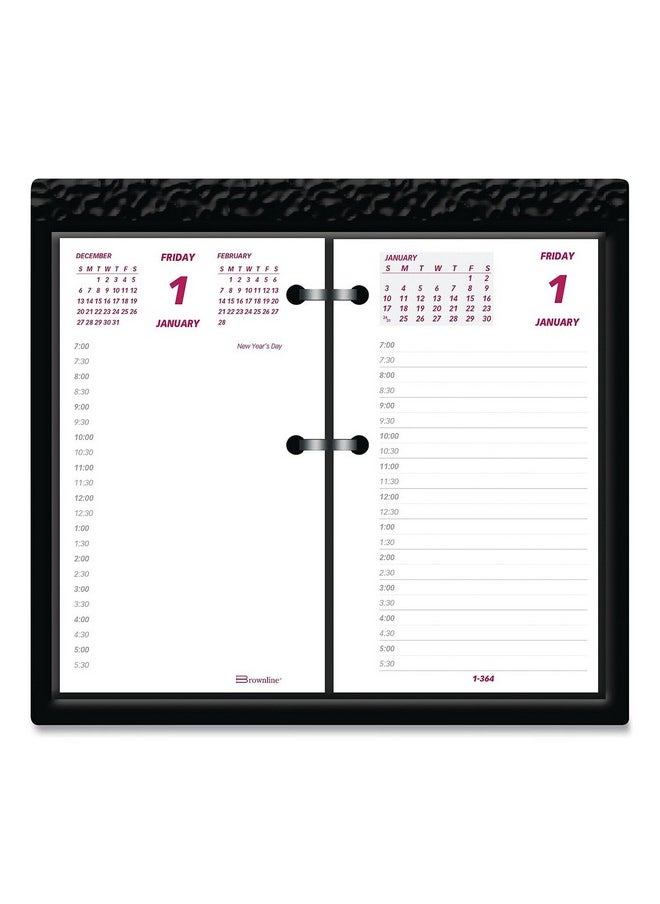 Brownline 2024 Daily Desk Calendar Refill, 12 Months, January To December, 6" X 3.5" (C2R-24)  - Image 1