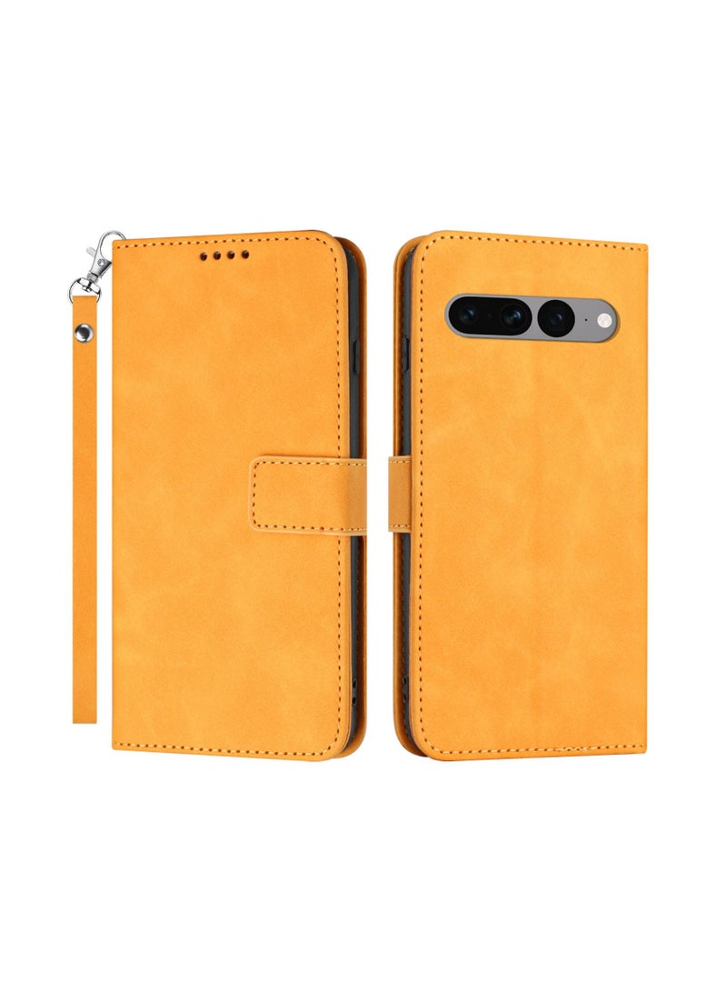 Suteni غطاء قابل للطي مع فتحات للبطاقات لحافظة الهاتف الجلدية لجوجل بيكسل - Image 1