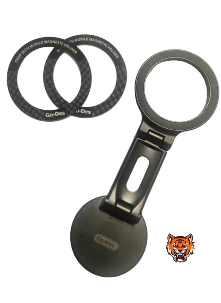 TIGER "Magnetic Mobile Holder – Black Car Phone Mount for Secure and Convenient Use"  - Image 3