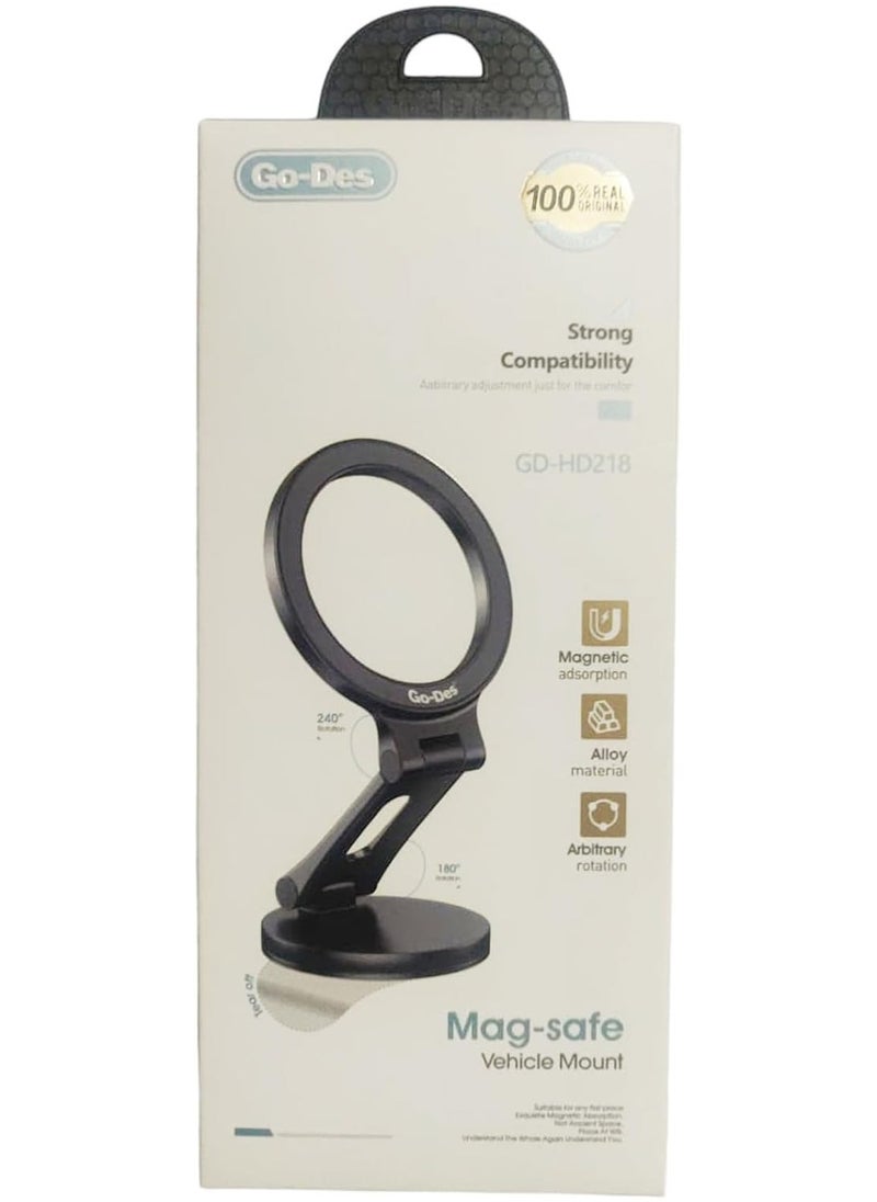 TIGER "Magnetic Mobile Holder – Black Car Phone Mount for Secure and Convenient Use"  - Image 4