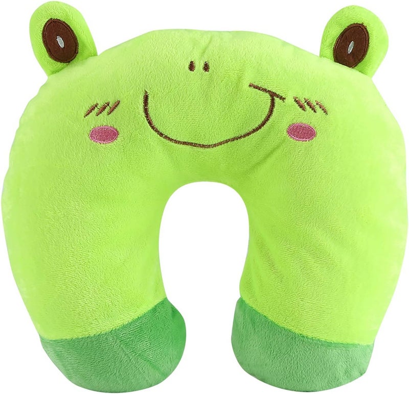 Long use oriented quality Yinhing Cartoon U Shaped Neck Pillow Design Animal Travel Headrest PP Cotton Soft Cushion for Kids and Adults (#4) Protective coating - Image 4