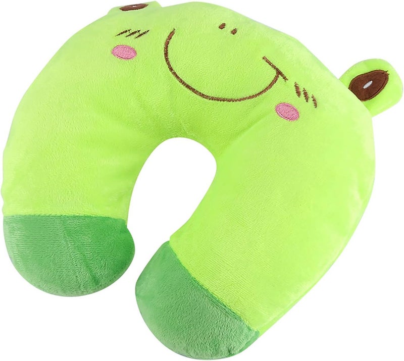 Long use oriented quality Yinhing Cartoon U Shaped Neck Pillow Design Animal Travel Headrest PP Cotton Soft Cushion for Kids and Adults (#4) Protective coating - Image 3