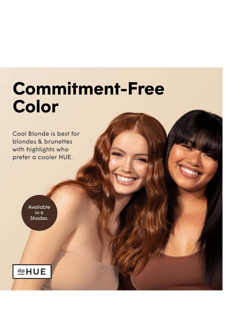 dpHUE dpHUE Glossy Glaze, Cool Blonde - 4 fl oz - In-Shower Conditioning Glaze for Luminous Shine & Sheer Color - Paraben, SLS & SLES Sulfate Free - Leaping Bunny Certified  - Image 5