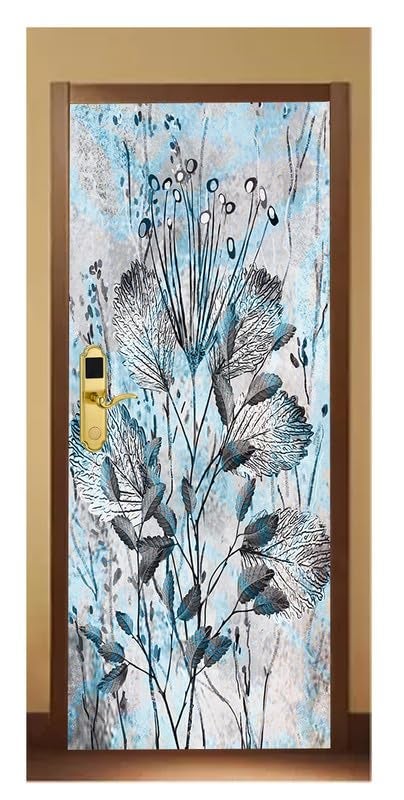 Decor Production Door Wallpaper | Strong PVC Material Decorative Sticker | Wallpaper for Home Doors/Almirah, Home Decor Items etc (Self Adhesive Door Deca, 30x76 Inch)_12 - Image 1