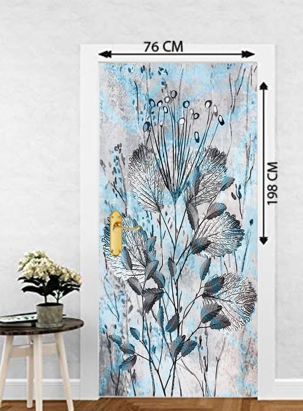 Decor Production Door Wallpaper | Strong PVC Material Decorative Sticker | Wallpaper for Home Doors/Almirah, Home Decor Items etc (Self Adhesive Door Deca, 30x76 Inch)_12 - Image 5