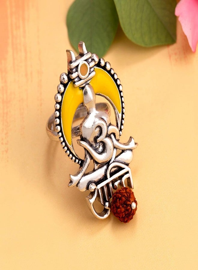 VOYLLA Aham Brahmasmi Om Shanti Ring - Image 2