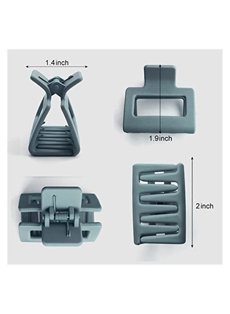 Excefore 4-Pack of Hair Clips for Thin Hair Square Hair Clips - Image 4