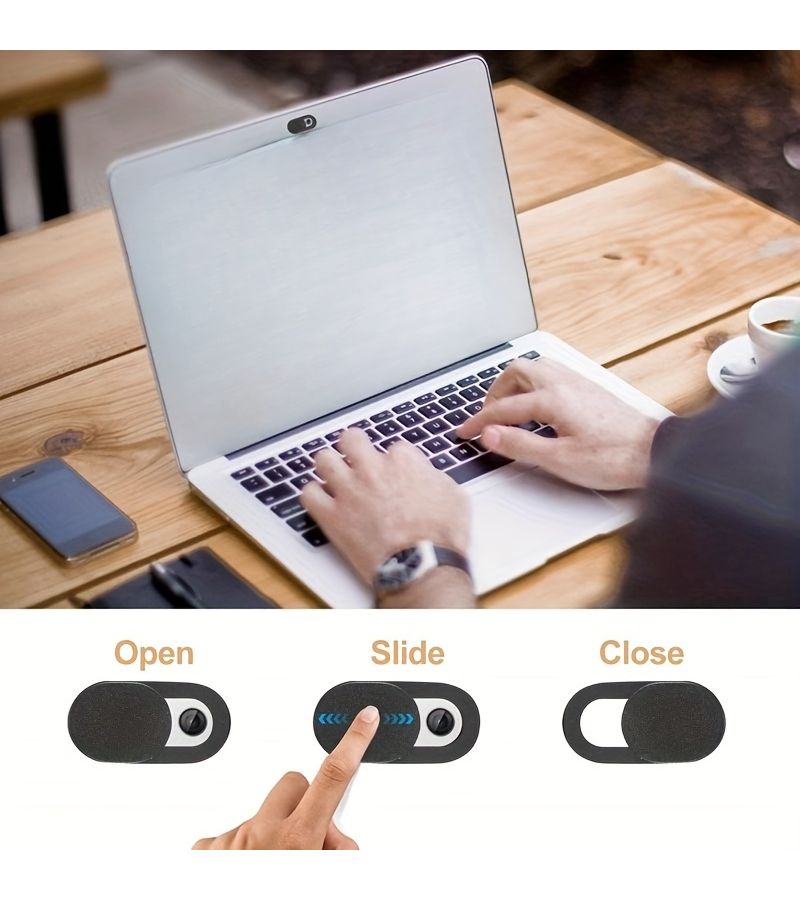 12 Pieces Ultra Thin Laptop Camera Cover Slide For Computer PC - Image 5