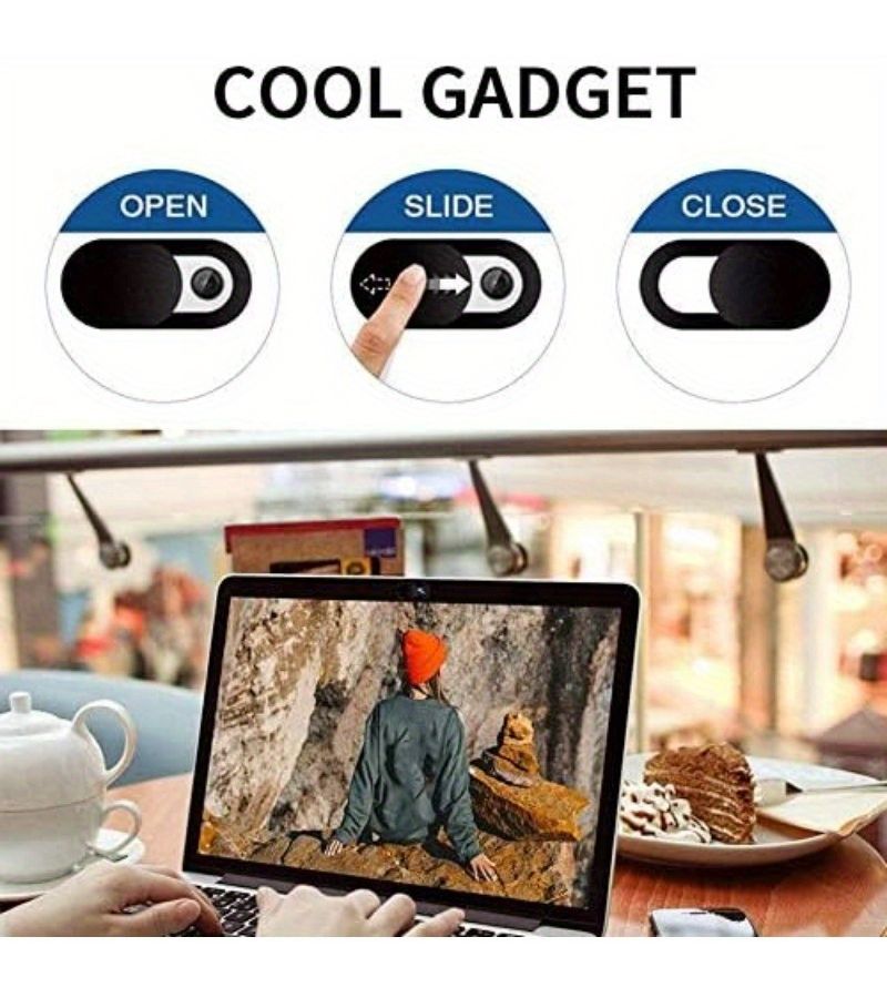 12 Pieces Ultra Thin Laptop Camera Cover Slide For Computer PC - Image 3