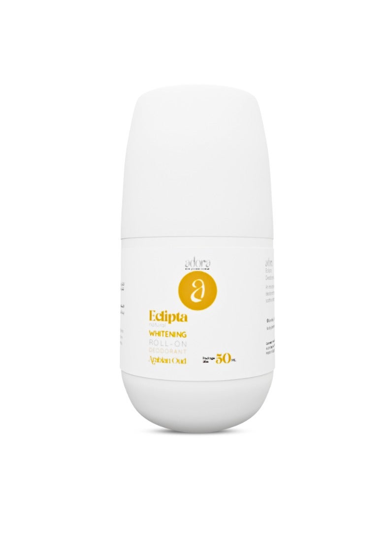 Adora Deodorant & whitening roll-on with a natural ingredients and it is highly effective antiperspirant deodorant that works to fight body odor and soothe underarms while lightening skin (oud odor) - Image 1