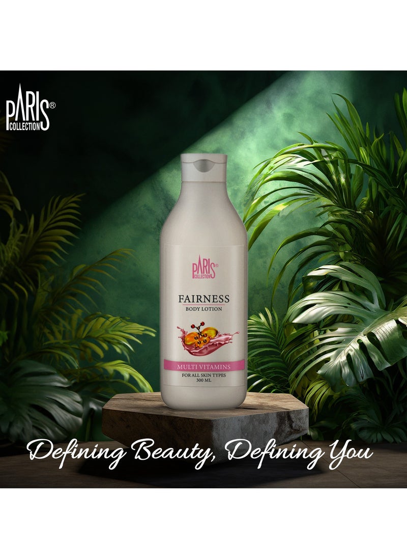 باريس كولكشن لوشن الجسم بالفيتامينات المتعددة للجنسين 300 مل - Image 2
