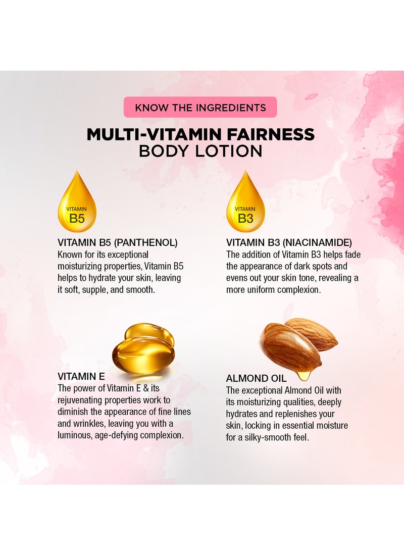 باريس كولكشن لوشن الجسم بالفيتامينات المتعددة للجنسين 300 مل - Image 5