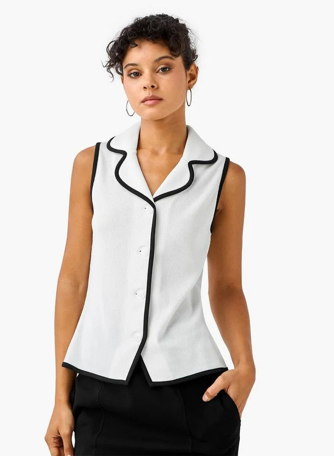 2Xtremz 2Xtremz Regular Fit T-shirt with Piping Design