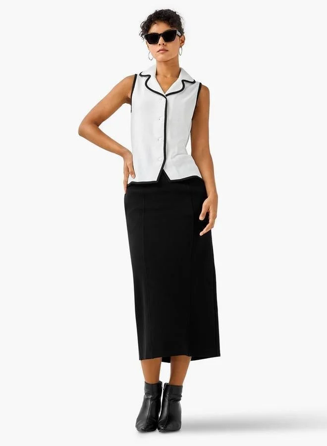 2Xtremz 2Xtremz Regular Fit T-shirt with Piping Design