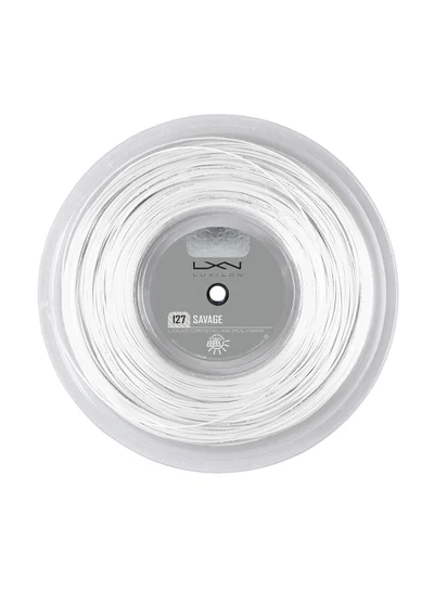 Wilson Savage 127 Tennis String 200m Reel, String Gauge: 1.27mm