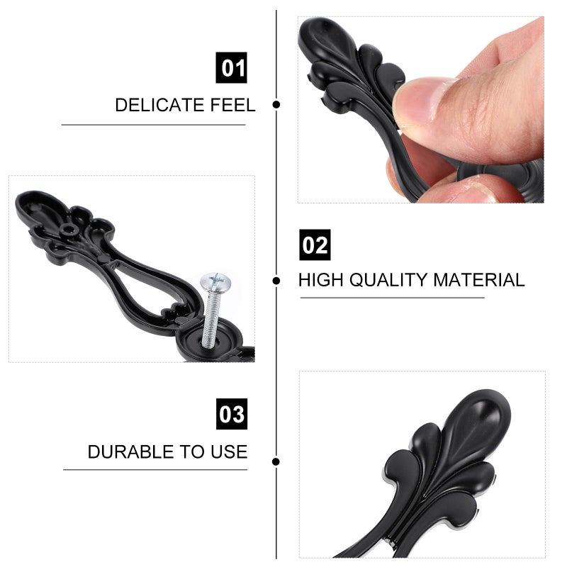 European Style Vintage Drawer Pulls Retro Cabinet Handles 5 Inch Kitchen Furniture Hardware - Image 4