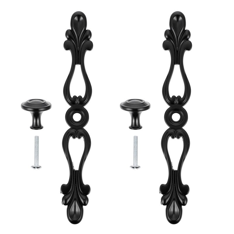 European Style Vintage Drawer Pulls Retro Cabinet Handles 5 Inch Kitchen Furniture Hardware - Image 2