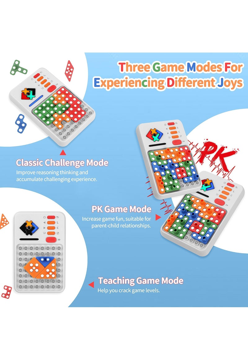 Y&D Super Blocks Game, Brain Teaser Puzzle Solve Game for Kids Teens, Multiple Pattern Matching Teens Boys Girls Birthday Gifts Travel Games - Image 4