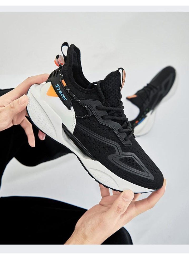 NIBEMINENT Men's Sneakers Outdoor Running Shoes Fashion Lightweight Casual Shoes Soft Sole Men Shoes Mesh Cushioning Basketball Shoe Tenis - Image 4