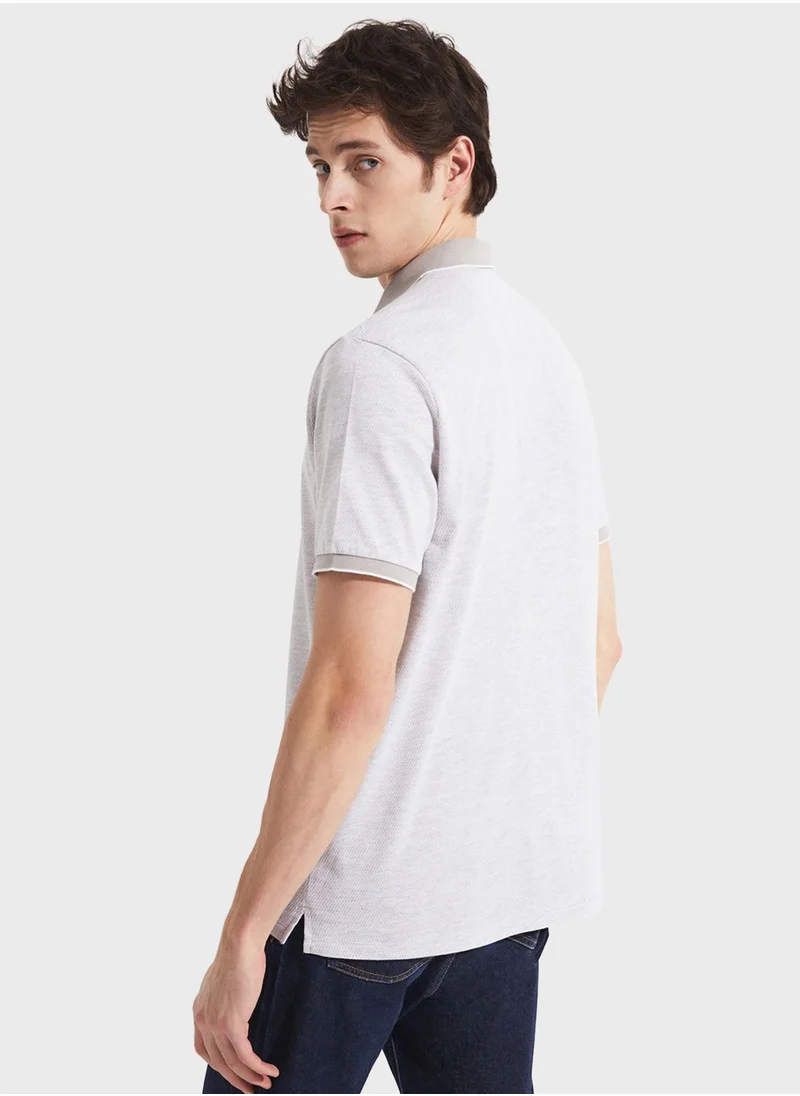 JUNE Essential Slim Fit Polo