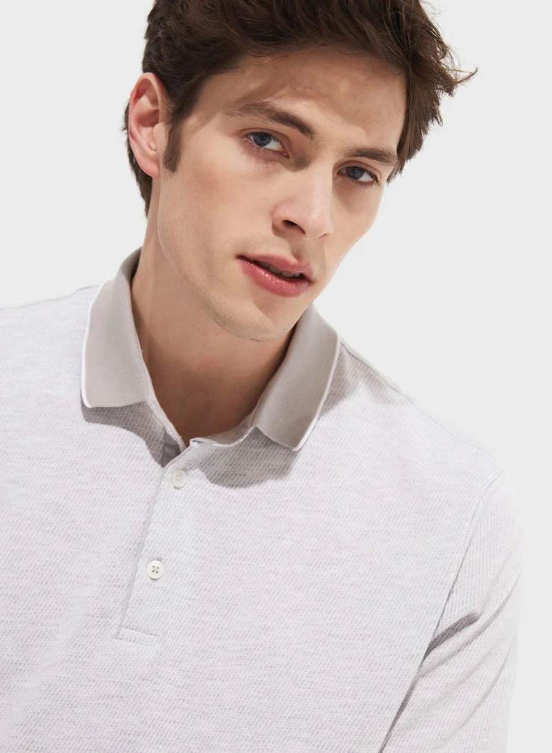 جون Essential Slim Fit Polo