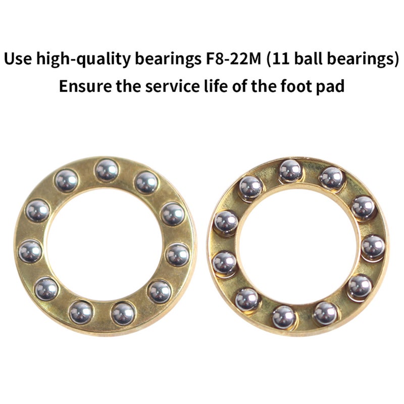 Omnidirectional Self-Aligning Anti-Vibration Foot Strong Shock Absorption 3D Printer Accessory Foot Pad Compatible with Bambu X1 Carbon, P1S, P1P, X1, X1E, A1, A1 mini, Creality K1 series, Prusa Mk3/Mk4 and Bear, Voro 2.4 - Image 3