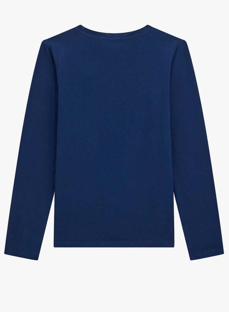 GUESS Kids Slogan Crew neck T-Shirt - Image 2