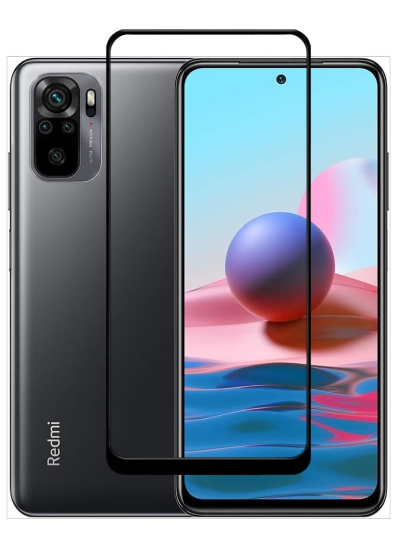 ACLIX Antistatic ESD Dustproof Premium Quality High Definition Tempered Glass Screen Protector Designed For Xiaomi Redmi Note  10 - Image 1