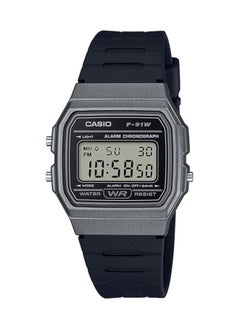 Casio F91W Series | Digital Watch | Water Resistant | LED Light | 1/100 SEC Stopwatch | Regular Time Keeping (HR, Min, SEC, PM, Date, Day) | Daily Alarm | Lightweight | 7 Year Battery