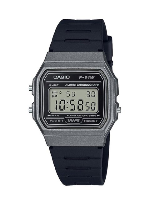 Casio F91W Series | Digital Watch | Water Resistant | LED Light | 1/100 SEC Stopwatch | Regular Time Keeping (HR, Min, SEC, PM, Date, Day) | Daily Alarm | Lightweight | 7 Year Battery