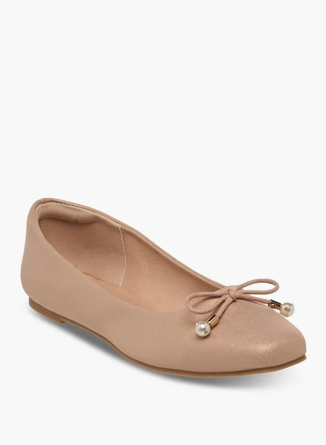 Celeste Women Bow Detail Ballerina Shoes