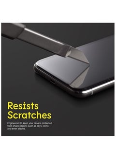 Generic Ultra HD Glass Anti Shock Screen Protection with Black Frame For Apple iPhone 15 6.1 Inch  - Image 5